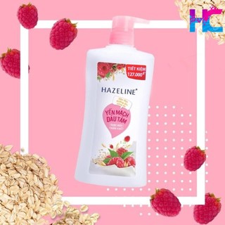Sữa tắm Hazeline yến mạch dâu tằm/matcha lựu đỏ 1kg - hang_chuan