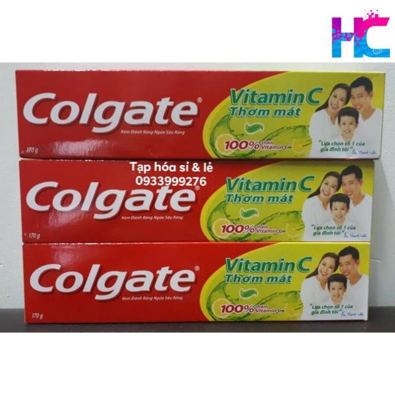 Kem đánh răng Colgate Vitamin C Ngừa sâu răng 170g - hang_chuan