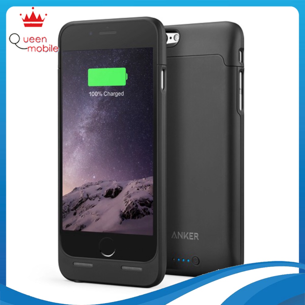 Ốp Lưng kiêm Pin Dự Phòng Anker 2850mAh cho iPhone 6/ iPhone 6s - A1405 [Queen Mobile]