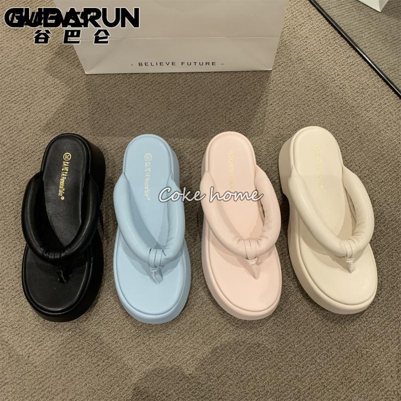 Dép Xỏ Ngón Đế Dày Thời Trang Mùa Hè 2023 Phong Cách Mới Cho Nữ