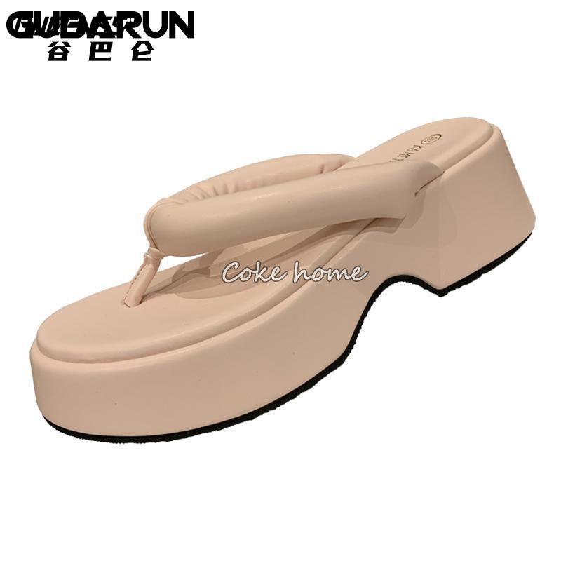 Dép Xỏ Ngón Đế Dày Thời Trang Mùa Hè 2023 Phong Cách Mới Cho Nữ