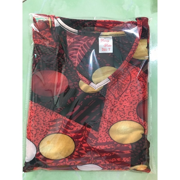 Đồ bộ dài thun lạnh hoạ tiết xinh đẹp. free size 60kg