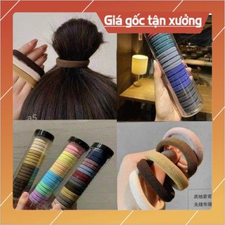 Hộp 20 chun ống buộc tóc - Shop Lemarsx