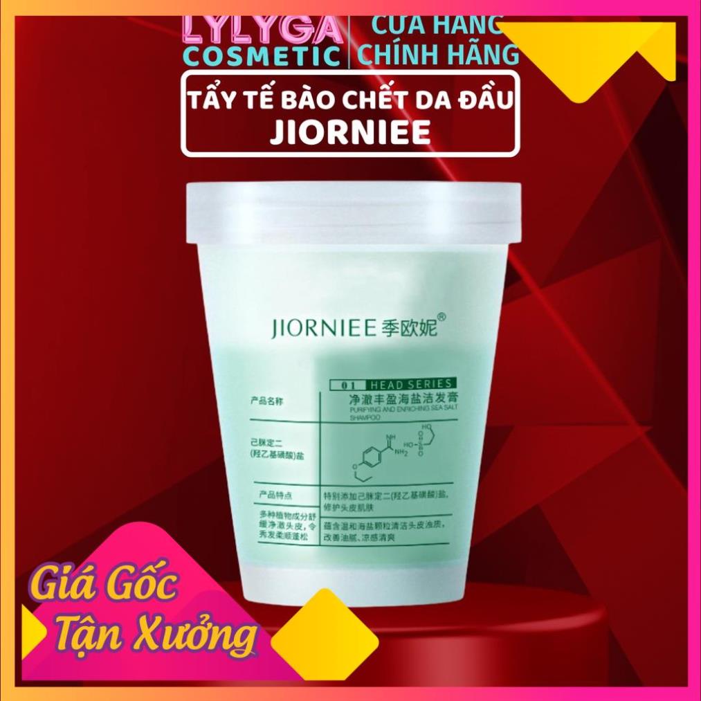 ds Tẩy tế bào chết da đầu JIORNIEE 250g tẩy da chết tóc muối biển làm sạch gàu kiểm soát dầu nội địa Trung TT05 3
