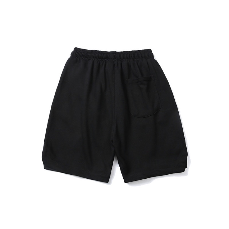 Quần short streetwear Quixotic, quần đùi form rộng lưng chun dây rút