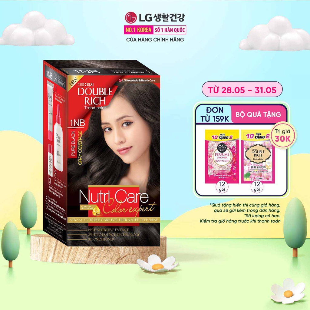 Kem nhuộm tóc thời trang Double Rich Beaty Color & Nutri Care Trend Colour