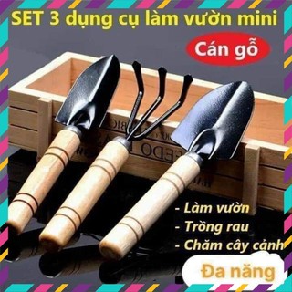 BỘ LÀM VƯỜN MINI SÉT 3 CHIẾC CỰC XINH