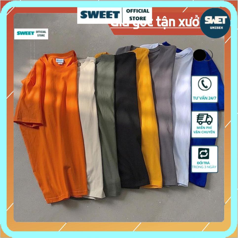 ÁO THUN TRƠN OVERSIZE ĐỦ MÀU UNISEX