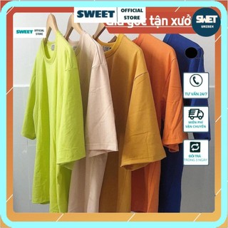 ÁO THUN TRƠN OVERSIZE ĐỦ MÀU UNISEX