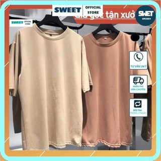 ÁO THUN TRƠN OVERSIZE ĐỦ MÀU UNISEX