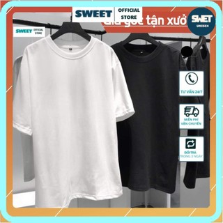 ÁO THUN TRƠN OVERSIZE ĐỦ MÀU UNISEX