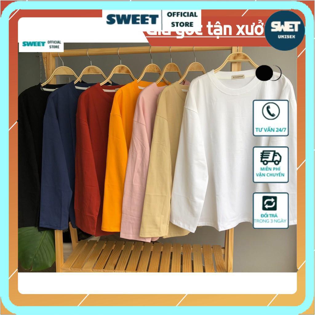 Áo thun unisex ♥️FREESHIP♥️ áo trơn basic rộng