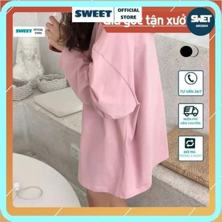 Áo thun unisex ♥️FREESHIP♥️ áo trơn basic rộng
