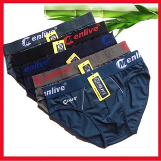 [SIÊU XỊN] COMBO 5 Quần Sịp Nam Tam Giác MENLIVE, Chất Vải Cao Cấp Thun Lạnh, Co Giãn 4 Chiều, Thấm Hút Mồ Hôi Nhanh