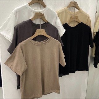 Áo thun babytee trơn dáng vừa