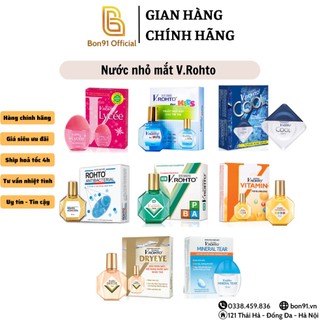 Nước nhỏ mắt V.Rohto New Cool Vitamin Mineral Tear V Rohto 13ml