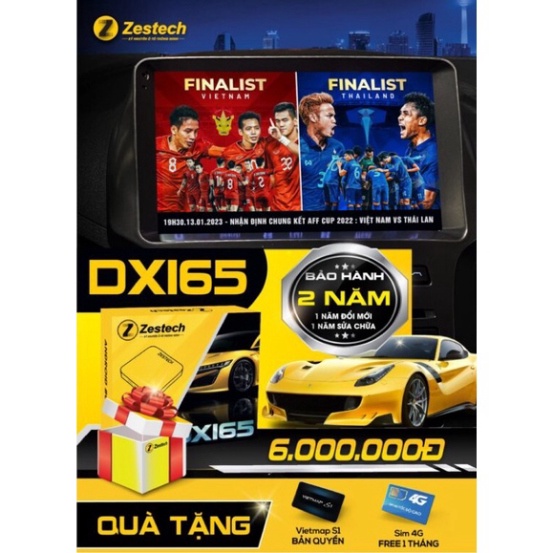 Bộ Android Box Zestech DX165 Dành Cho Ô Tô - Model 2023 | BigBuy360 - bigbuy360.vn