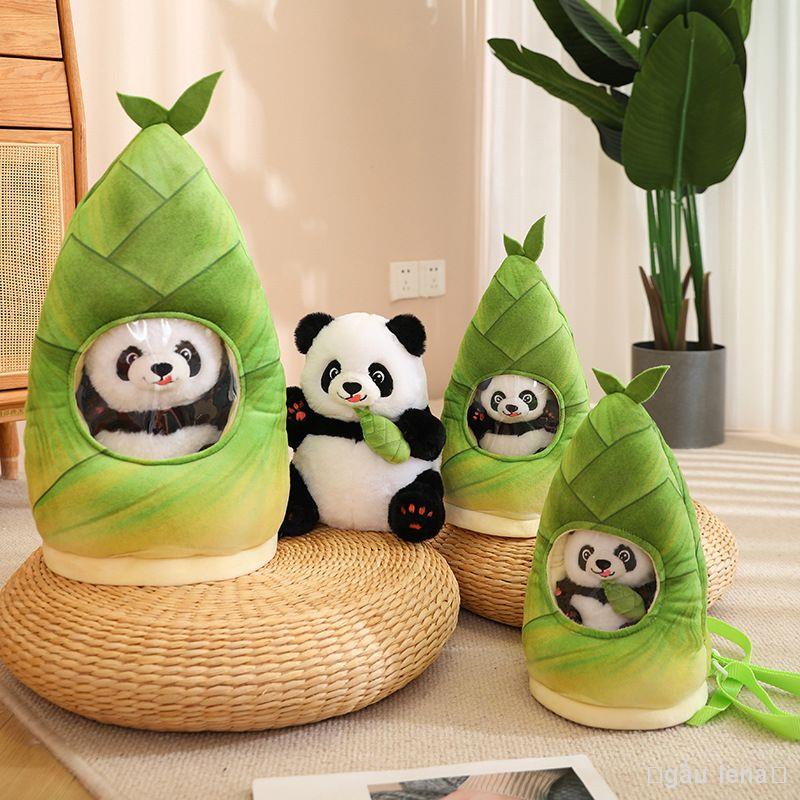 Búp Bê Gấu Trúc Dễ Thương Gấu Trúc Siêu Dễ Thương Ăn Măng Búp Bê Búp Bê Bé Trai Và Bé Gái Trẻ Em Tặng Gấu Sang Trọng Đồ