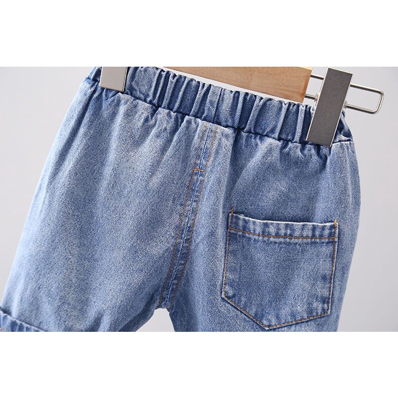 Set Áo Thun Tay Ngắn Và Quần Short Thời Trang Mùa Hè Mới Cho Bé Trai