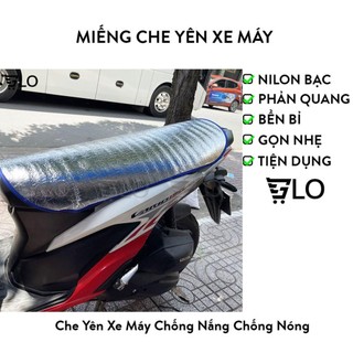 Miếng che yên xe máy chống nắng, tấm phản quang che chống nóng
