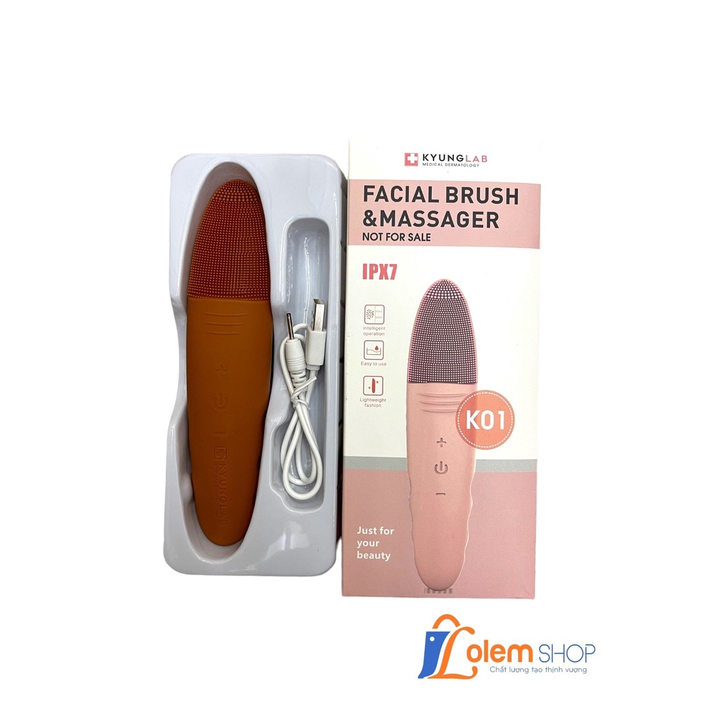 Máy Rửa Mặt Kyunglab Facial Brush &amp; Massager Ks-k01