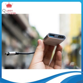 HUB Type C HYPERDRIVE 4K HDMI 3-IN-1 USB-C HUB [Queen Mobile]