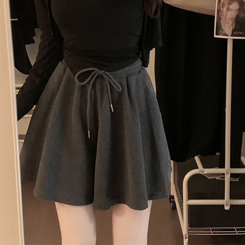 Jiashucheng Quần Short Múa Ba Lê Lưng Cao Ống Rộng Phong Cách Hàn Quốc Thời Trang Mùa Hè Hàng Mới Dành Cho Bạn Nữ