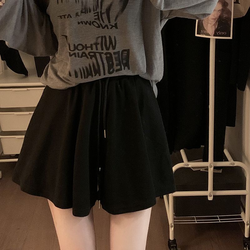 Jiashucheng Quần Short Múa Ba Lê Lưng Cao Ống Rộng Phong Cách Hàn Quốc Thời Trang Mùa Hè Hàng Mới Dành Cho Bạn Nữ