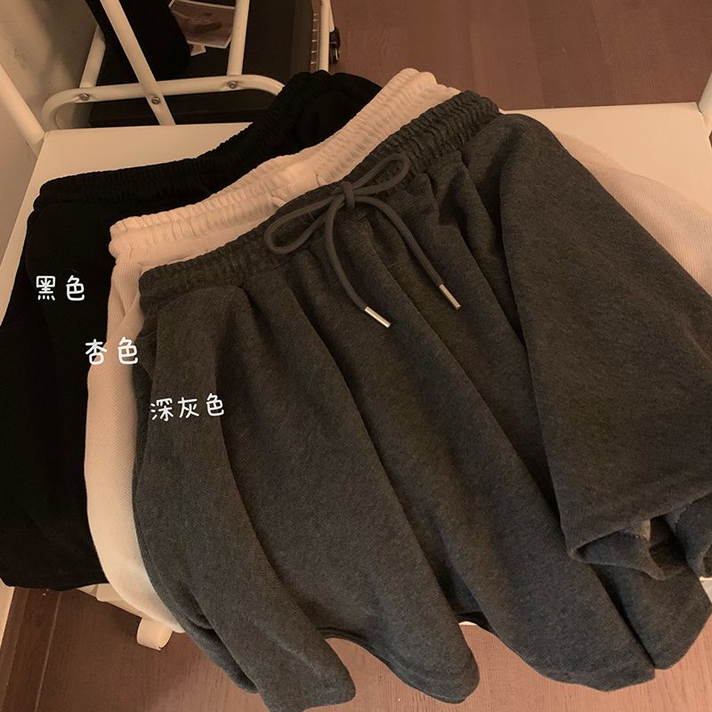 Jiashucheng Quần Short Múa Ba Lê Lưng Cao Ống Rộng Phong Cách Hàn Quốc Thời Trang Mùa Hè Hàng Mới Dành Cho Bạn Nữ