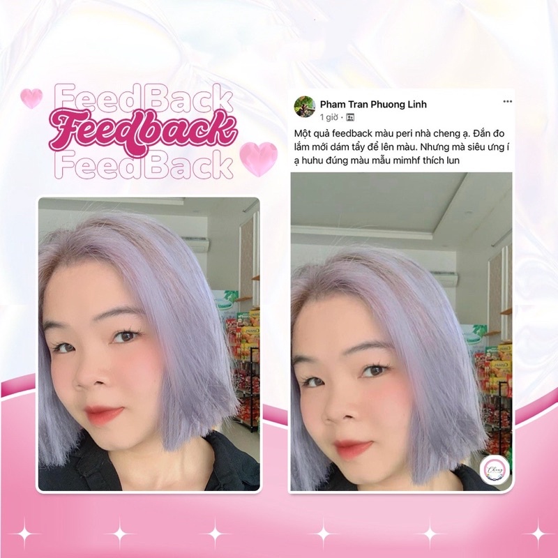 Thuốc Nhuộm Tóc Màu Very Peri hot trend 2023