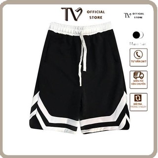 [Ảnh Thật] Quần Short Bóng Chày Viền Chữ V