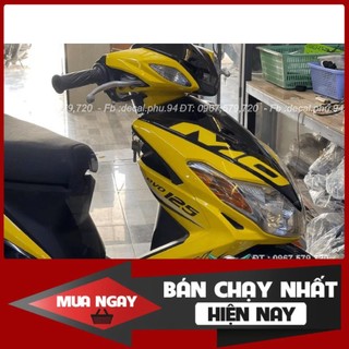 Tem Rời Dán Xe Luvias vàng đen