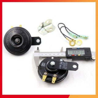 Còi đĩa denso 12v chính hãng cho ôtô xe máy honda, yamaha, suzuki như wave, dream, exciter, cub, sh, vision