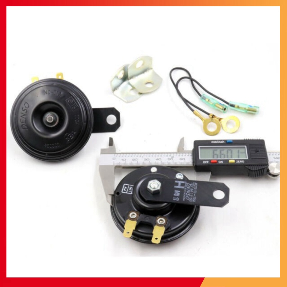 Còi đĩa Denso 12V Chính Hãng Cho Ôtô xe máy Honda, Yamaha, Suzuki như Wave, Dream, Exciter, Cub, SH, Vision