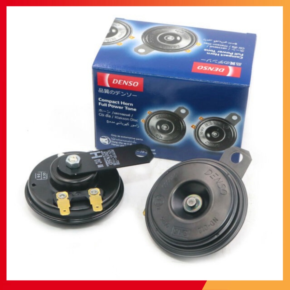 Còi đĩa Denso 12V Chính Hãng Cho Ôtô xe máy Honda, Yamaha, Suzuki như Wave, Dream, Exciter, Cub, SH, Vision