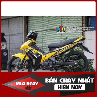  Tem Rời Dán Xe Exciter 2006-2010 vàng đên rc