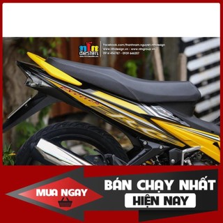 Tem Rời Dán Xe Exciter 2006-2010 vàng đên rc