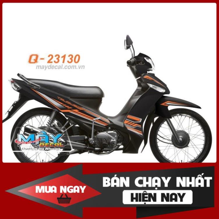 Tem Rời Dán Xe Taurus Cam đen