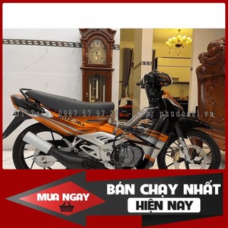 Tem rời dán xe xipo satria cam đen