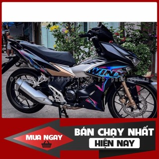 Tem rời dán xe winner x 7 màu chữ win x winner v2