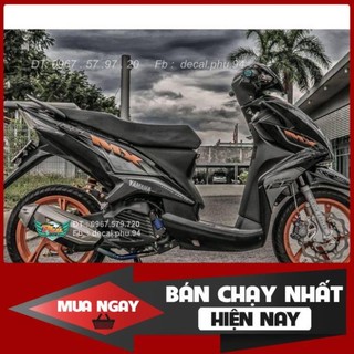 Tem Rời Dán Xe Luvias đen xám