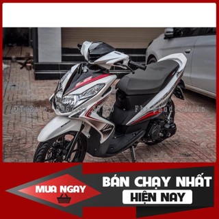 Tem Rời Dán Xe Luvias trắng đỏ đen