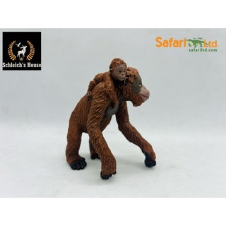 Mô hình động vật , đồ chơi con vật Safari Ltd chính hãng Mẹ con đười ươi 293529 - Schleich House