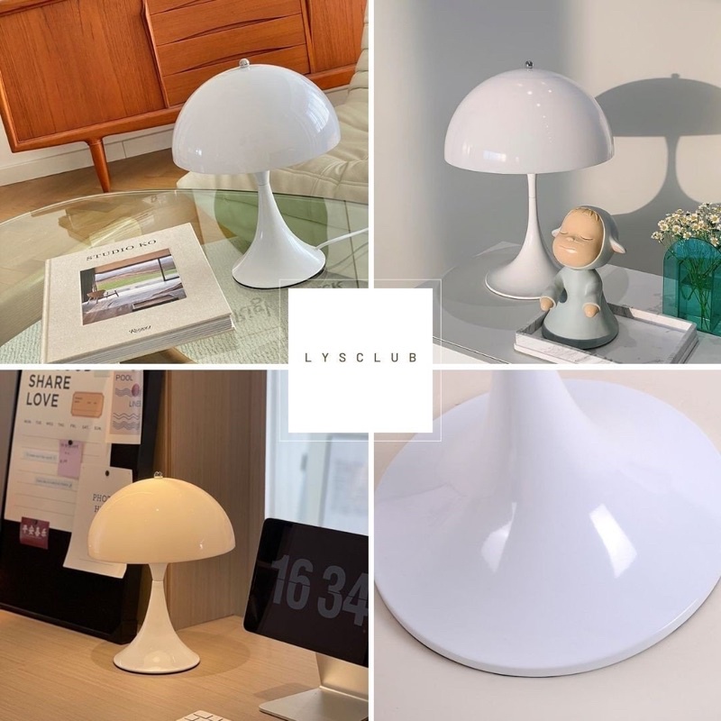 Đèn bàn nấm phong cách Bắc Âu