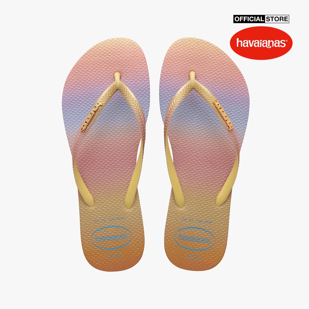 HAVAIANAS - Dép kẹp nữ Slim Gradient Sunset 4146908-1732