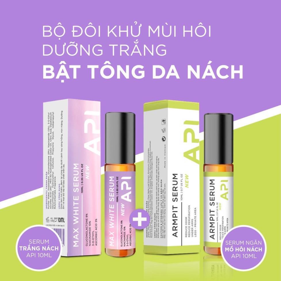 Serum khử mùi hôi nách và trắng nách API Mee Natural 10ml