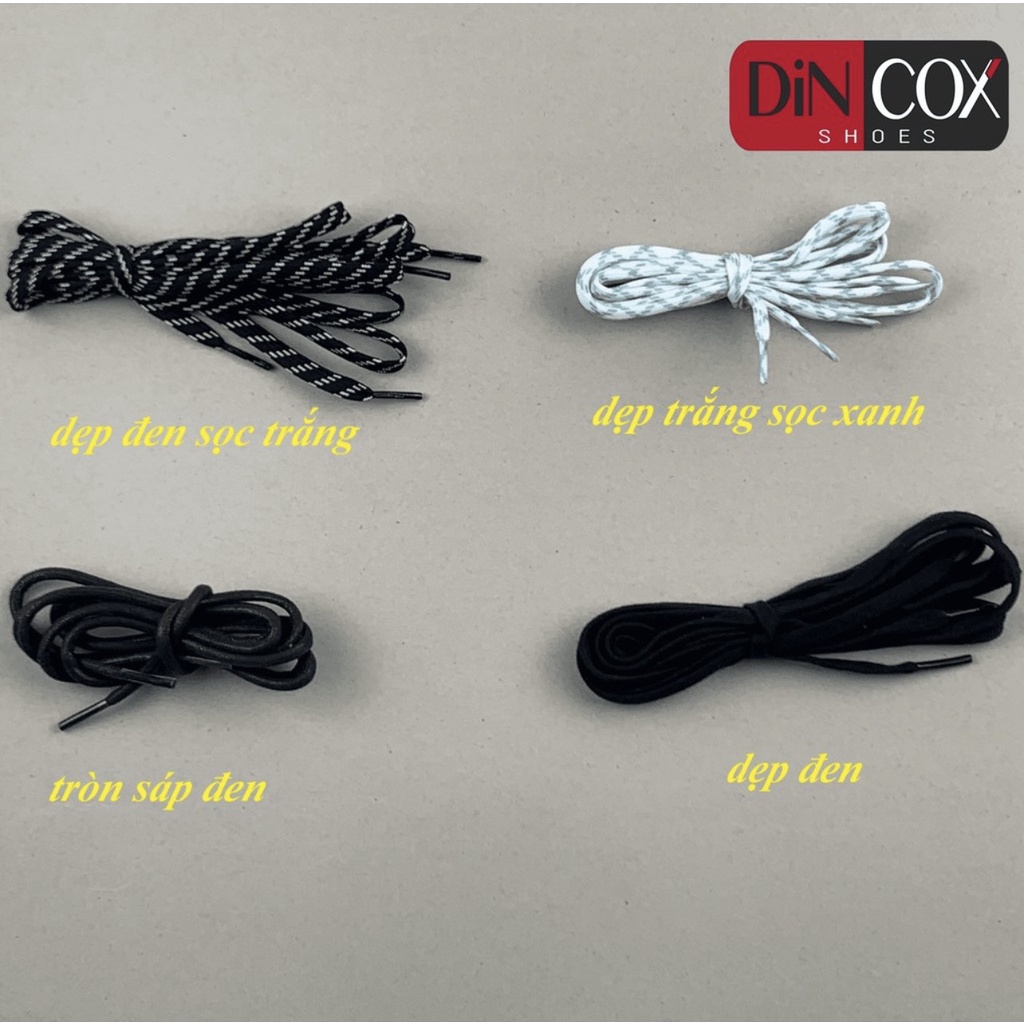 Dây giày dẹp sneaker Dincox