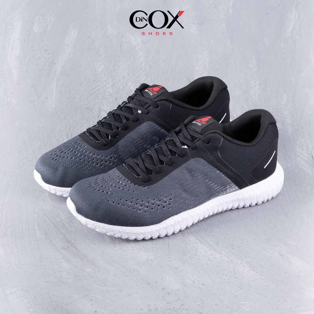 Giày Sneaker Thể Thao Trẻ Trung Năng Động Grey Dincox