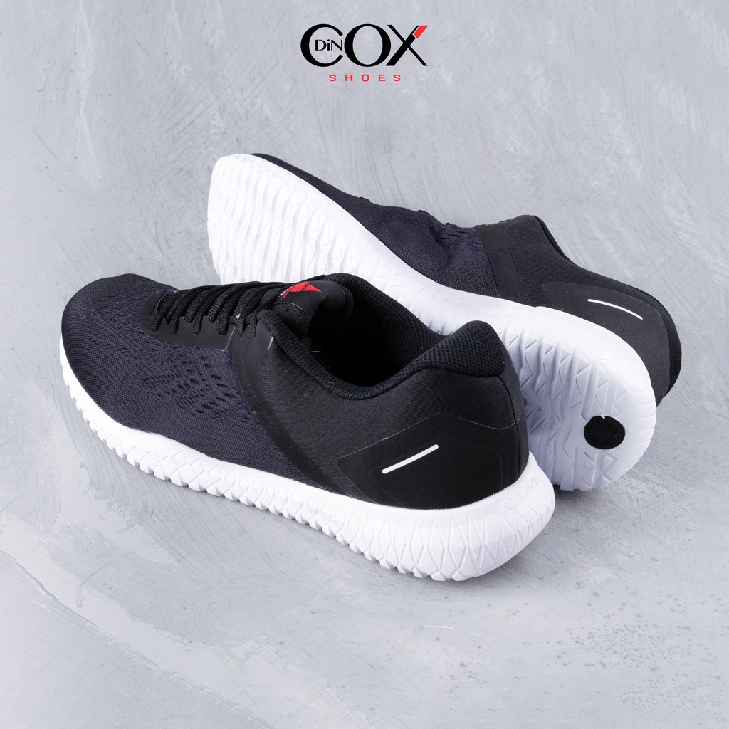 Giày Sneaker Thể Thao Nam Trẻ Trung Năng Động Black Dincox