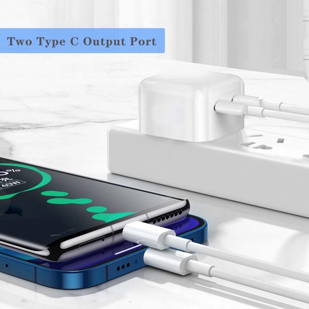 Bộ Củ Cáp Sạc Nhanh PD 20W sạc ổn định an toàn cho điện thoại ip 6 đến 13 pro max- TECHZONE MALL